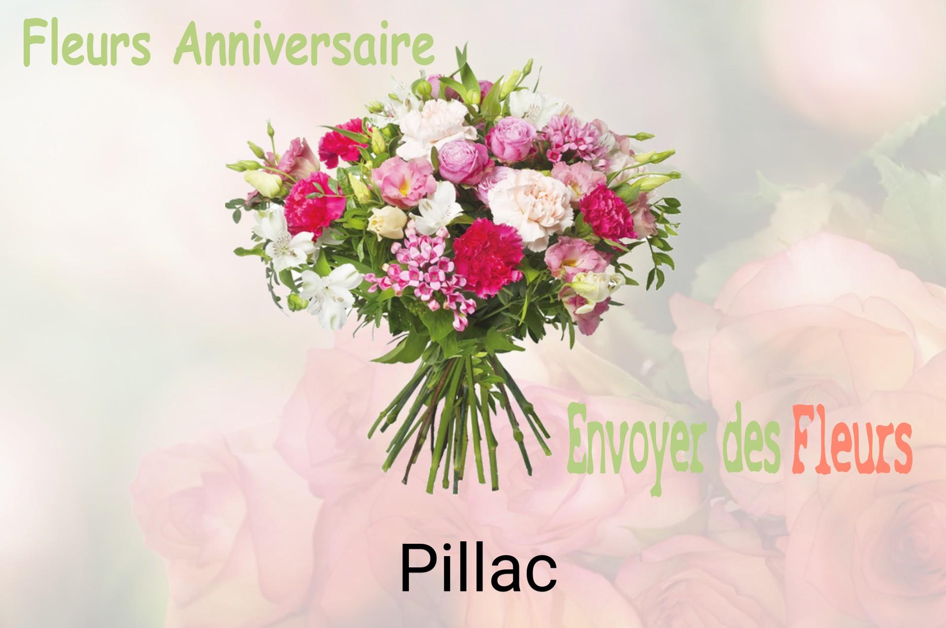 Bouquet de fleurs d’anniversaire livré à Pillac